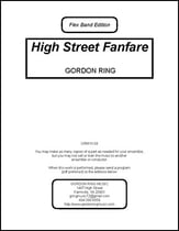 High Street Fanfare Concert Band sheet music cover